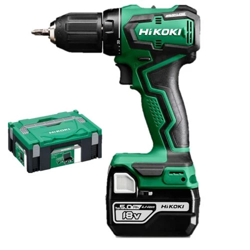 Perceuse-visseuse 18V DS18DDWPZ + 2 batteries 5 Ah + chargeur + coffret HITCASE 5 Perceuse-visseuse 18V DS18DDWPZ + 2 batteries 5 Ah + chargeur + coffret HITCASE – Image 3