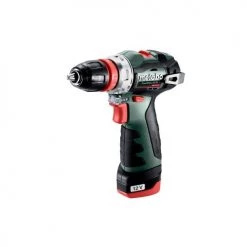 Perceuse-visseuse 12V Metabo Powermaxx BS BL Q + 2 batteries 2 Ah + chargeur + coffret - 601749500