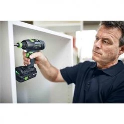Perceuse-visseuse 18V Festool T 18+3 HPC 4,0 I-Set + 2 batteries 4.0 Ah + chargeur + coffret Systainer 3 - 576989 -Perceuse Soldes Magasin AFD 154726