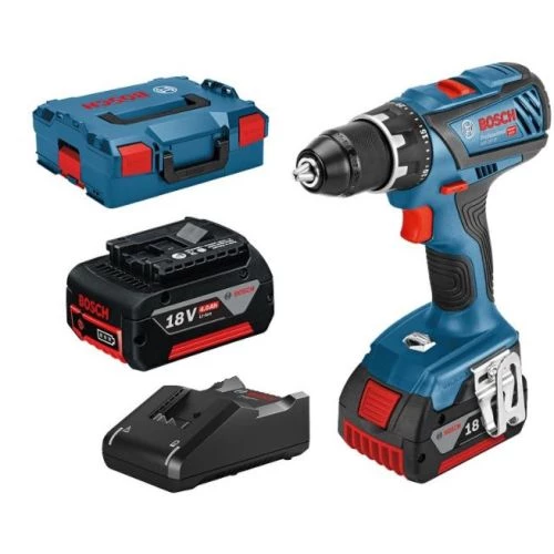 Perceuse-visseuse 18V Bosch GSR 18V-28 + 2 batteries 4 Ah + L-BOXX - 060186610H 3 Perceuse-visseuse 18V Bosch GSR 18V-28 + 2 batteries 4 Ah + L-BOXX - 060186610H