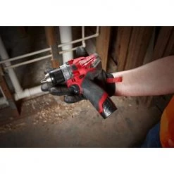 Perceuse-visseuse à percussion Milwaukee M12 FPD-402X + 2 batteries 4 Ah + chargeur + coffret HD-Box - 4933459804 -Perceuse Soldes Magasin AFD 155051