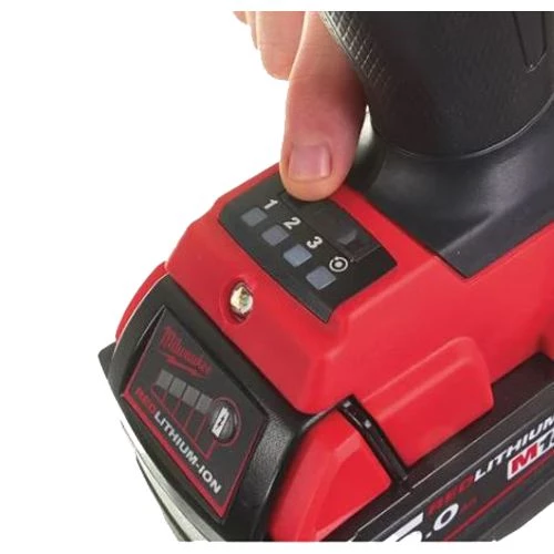 Boulonneuse à chocs 18V Milwaukee M18 FHIWF12-502X + 2 batteries 5 Ah + chargeur + coffret HD-Box - 4933459696 7 Boulonneuse à chocs 18V Milwaukee M18 FHIWF12-502X + 2 batteries 5 Ah + chargeur + coffret HD-Box - 4933459696 – Image 5