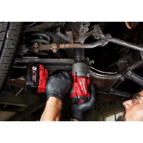 Boulonneuse à chocs 18V Milwaukee M18 FHIWF12-502X + 2 batteries 5 Ah + chargeur + coffret HD-Box - 4933459696 5 Boulonneuse à chocs 18V Milwaukee M18 FHIWF12-502X + 2 batteries 5 Ah + chargeur + coffret HD-Box - 4933459696 – Image 3