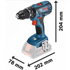 Perceuse-visseuse à percussion 18V Bosch GSB 18V-28 (sans batterie ni chargeur) + coffret L-Boxx - 06019H4008 -Perceuse Soldes Magasin AFD 177898