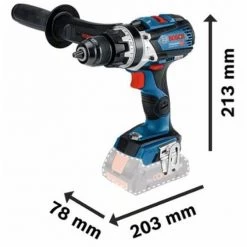 Perceuse-visseuse à percussion 18V Bosch GSB 18V-110 C + 2 batteries 8 Ah + chargeur - 06019G030E -Perceuse Soldes Magasin AFD 177968