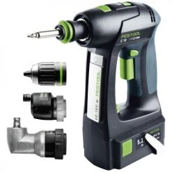 Perceuse-visseuse Festool 18 V C18 +3 LI 5.2 Ah Set Systainer