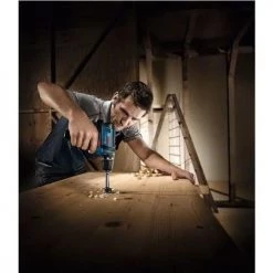 Perceuse-visseuse Bosch GSR 12V-15 12 V + 2 batteries 2 Ah + aspirateur GAS 12 V + L-BOXX -Perceuse Soldes Magasin AFD 80809