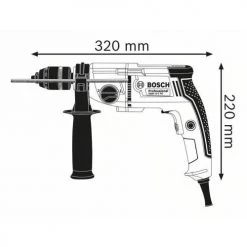 Perceuse 750W Bosch GBM 13-2 RE Professional en cofret - 06011B2002 -Perceuse Soldes Magasin AFD 82851