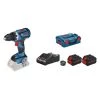 Kit perceuse-visseuse 18 V Bosch GSR 18V-60 C + 2 batteries Procore 8 Ah + chargeur + L-Boxx - 06019G110H -Perceuse Soldes Magasin AFD 83098