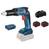 Visseuse plaquiste Bosch GSR 18 V-EC TE 18 V + 2 batteries Procore 8.0 Ah + chargeur + L-BOXX