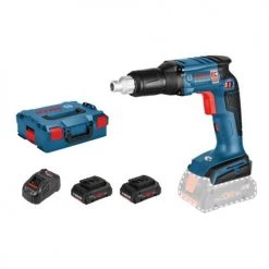 Visseuse plaquiste Bosch GSR 18V-EC TE 18 V + 2 batteries Procore 4Ah + chargeur + L-Boxx