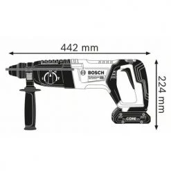 Perforateur SDS+ Bosch GBH 18V-26 D 18 V + 2 batteries Procore 8Ah + chargeur 12 Perforateur SDS+ Bosch GBH 18V-26 D 18 V + 2 batteries Procore 8Ah + chargeur -Perceuse Soldes Magasin AFD 83845