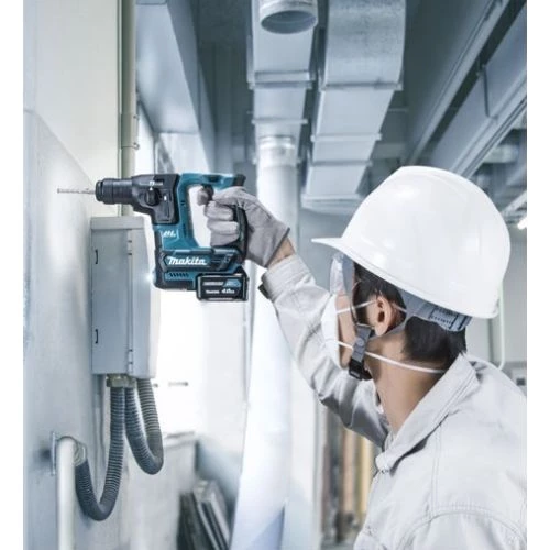 Perforateur SDS+ Makita HR166DSMJ 12 V + 2 batteries 4 Ah + chargeur + MAKPAK 6 Perforateur SDS+ Makita HR166DSMJ 12 V + 2 batteries 4 Ah + chargeur + MAKPAK – Image 4