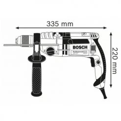 Perceuse à percussion 1100W Bosch GSB 24-2 en coffret L-case - 060119C801 -Perceuse Soldes Magasin AFD 84275