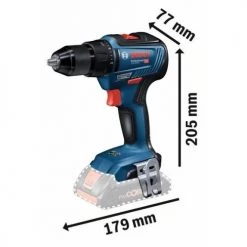 Perceuse-visseuse 18V Bosch GSR 18V-55 (sans batterie ni chargeur) + coffret L-Boxx - 06019H5203 -Perceuse Soldes Magasin AFD 85050