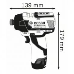 Visseuse à chocs 12V Bosch GDR 12V-110 (sans batterie ni chargeur) + coffret L-Boxx - 06019E0003 -Perceuse Soldes Magasin AFD 85212