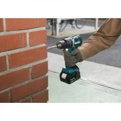 Perceuse visseuse à percussion 18V Makita DHP484RTJ + 2 batteries 5 Ah + chargeur + Makpac 8 Perceuse visseuse à percussion 18V Makita DHP484RTJ + 2 batteries 5 Ah + chargeur + Makpac -Perceuse Soldes Magasin AFD 85720