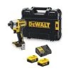 Visseuse à chocs 18V Dewalt DCF887P2 XR Brushless + 2 batteries 5 Ah + chargeur + coffret T-STAK