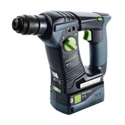Perforateur Festool BHC 18 Li 5,2 I-Plus + 2 batteries BP 18 Li 5,2 ASI + chargeur TCL 6 -Perceuse Soldes Magasin AFD 86354