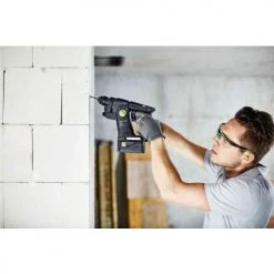 Perforateur Festool BHC 18 Li 5,2 I-Plus + 2 batteries BP 18 Li 5,2 ASI + chargeur TCL 6 -Perceuse Soldes Magasin AFD 86356