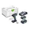 Visseuse à chocs 18V Festool TID 18 HPC + 2 batteries 4 Ah + chargeur + SYSTAINER SYS3 - 576482