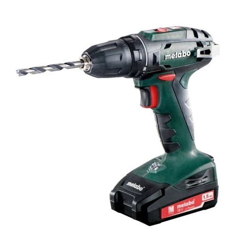 Perceuse-visseuse sans-fil Metabo FIL BS 18 + 2 batteries 1,5 Ah + chargeur SC 30 3 Perceuse-visseuse sans-fil Metabo FIL BS 18 + 2 batteries 1,5 Ah + chargeur SC 30