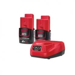Perceuse à percussion 12V Milwaukee M12™ BPD-202C + 2 batteries 2 Ah + chargeur + coffret - 4933441940 -Perceuse Soldes Magasin AFD 87314
