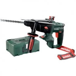 Perforateur SDS+ sans-fil Metabo KHA 18 LTX 18 V + 2 batteries 5,5 Ah + chargeur + MetaLoc -Perceuse Soldes Magasin AFD 87398