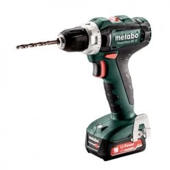 Perceuse-visseuse sans-fil Metabo Powermaxx BS 12 + batterie 12 V 2 Ah + chargeur SC 30 -Perceuse Soldes Magasin AFD 88644