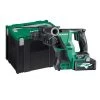 Perforateur SDS+ sans-fil Hikoki DH36DPAWVZ 36 V + batterie 4 Ah + chargeur + coffret HitCase -Perceuse Soldes Magasin AFD 89144