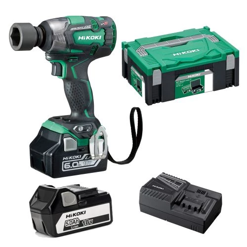 Boulonneuse 18V Hikoki WR18DBDL2WPZ + batterie 5 Ah + chargeur + coffret HSC II - WR 18DBDL2WPZ 3 Boulonneuse 18V Hikoki WR18DBDL2WPZ + batterie 5 Ah + chargeur + coffret HSC II - WR 18DBDL2WPZ