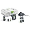 Perceuse-visseuse 10,8V Festool CXS 2,6-Set + 2 batteries 2,6 Ah + chargeur + coffret Systainer - 576093 -Perceuse Soldes Magasin AFD 98083