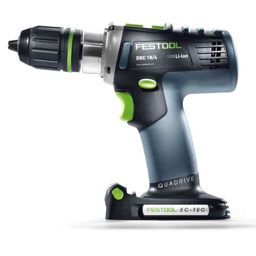 Perceuse-visseuse sans-fil Festool Quadrive DRC 18/4-Basic 18 V (sans batterie ni chargeur) + coffret Systainer Sys3 M 187 6 Perceuse-visseuse sans-fil Festool Quadrive DRC 18/4-Basic 18 V (sans batterie ni chargeur) + coffret Systainer Sys3 M 187 – Image 4