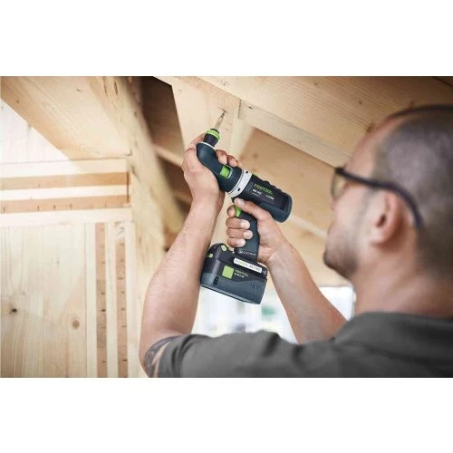 Perceuse-visseuse sans-fil Festool Quadrive DRC 18/4-Basic 18 V (sans batterie ni chargeur) + coffret Systainer Sys3 M 187 4 Perceuse-visseuse sans-fil Festool Quadrive DRC 18/4-Basic 18 V (sans batterie ni chargeur) + coffret Systainer Sys3 M 187 – Image 2