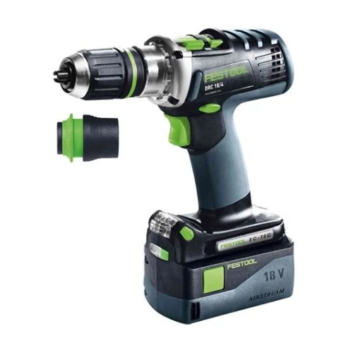 Perceuse-visseuse sans-fil Festool Quadrive DRC 18/4 5,2/4,0 I-Plus 18 V + 2 batteries + chargeur 7 Perceuse-visseuse sans-fil Festool Quadrive DRC 18/4 5,2/4,0 I-Plus 18 V + 2 batteries + chargeur – Image 5