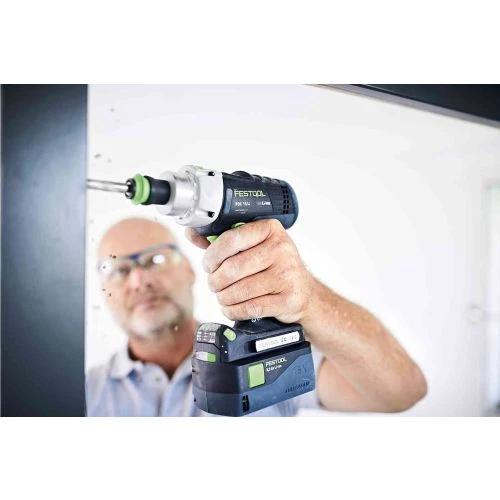 Perceuse-visseuse à percussion 18V Festool Quadrive PDC 18/4 I-Plus + 2 batteries + chargeur - 576467 4 Perceuse-visseuse à percussion 18V Festool Quadrive PDC 18/4 I-Plus + 2 batteries + chargeur - 576467 – Image 2