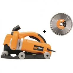 Rainureuse diamant Spit D90 2500 W + 2 disques Xtrem béton D 150 -Perceuse Soldes Magasin AFD 98616