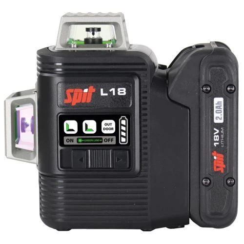 Laser vert 360° sans fil Spit L18 18 V (sans batterie ni chargeur) + trépied + coffret Keybox 7 Laser vert 360° sans fil Spit L18 18 V (sans batterie ni chargeur) + trépied + coffret Keybox – Image 5