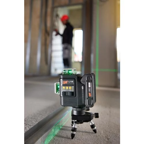 Laser vert 360° sans fil Spit L18 18 V (sans batterie ni chargeur) + trépied + coffret Keybox 8 Laser vert 360° sans fil Spit L18 18 V (sans batterie ni chargeur) + trépied + coffret Keybox – Image 6